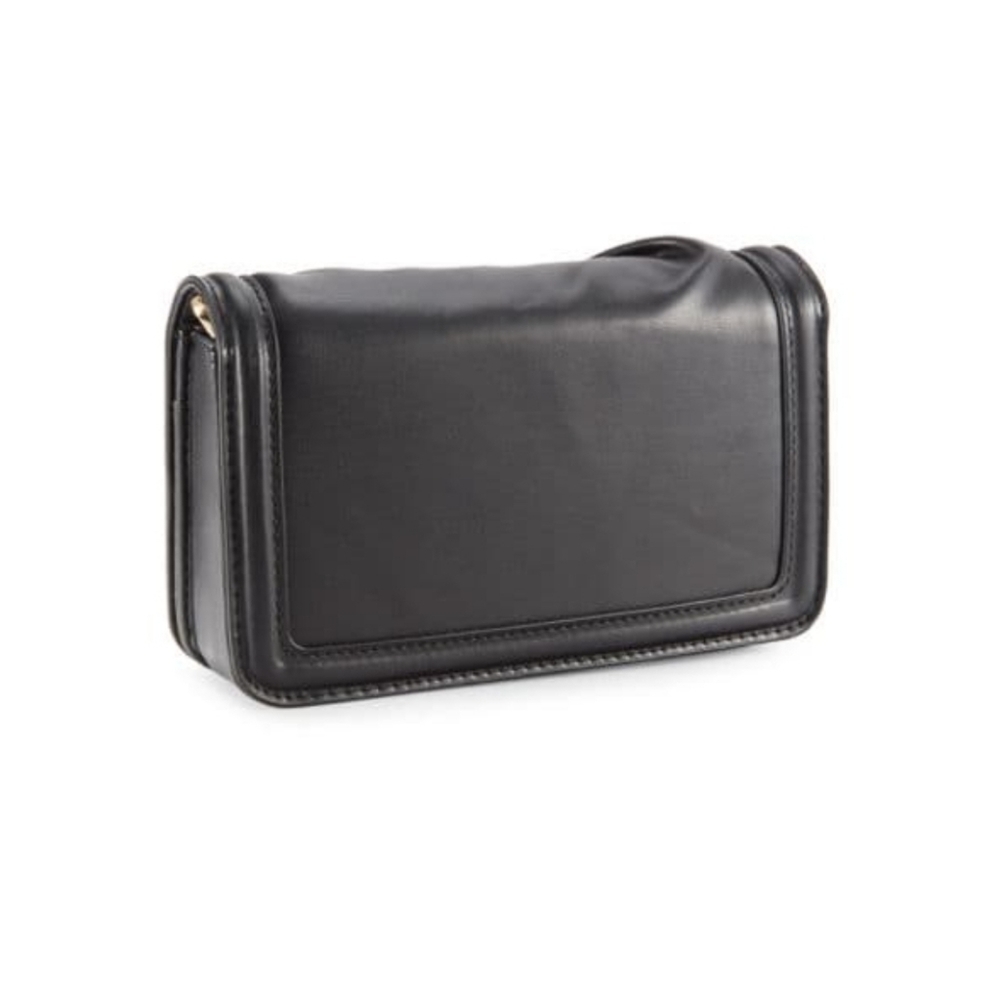 Badgley Mischka Pleated Crossbody bag, Wine - Picture 4 of 6